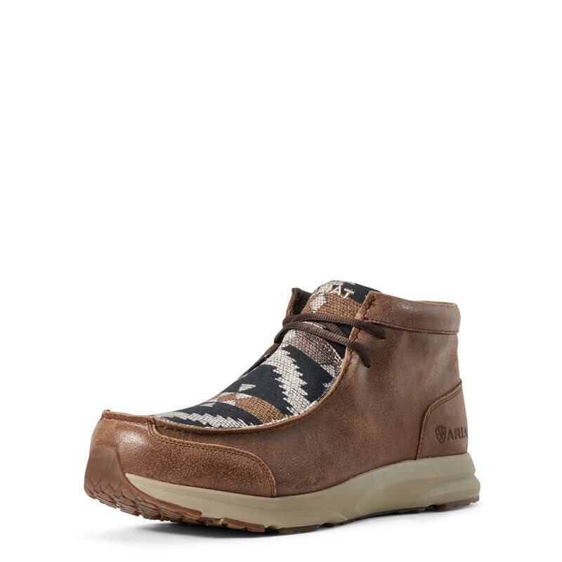 Ariat Spitfire - Western Laarzen Bruin / Donkerblauw Heren - 15642-323